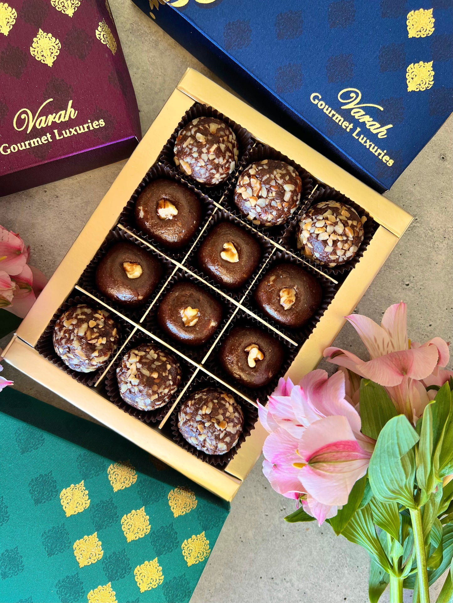 Kesariya Gourmet Diwali Hamper - In a Keepsake Jewelry Box