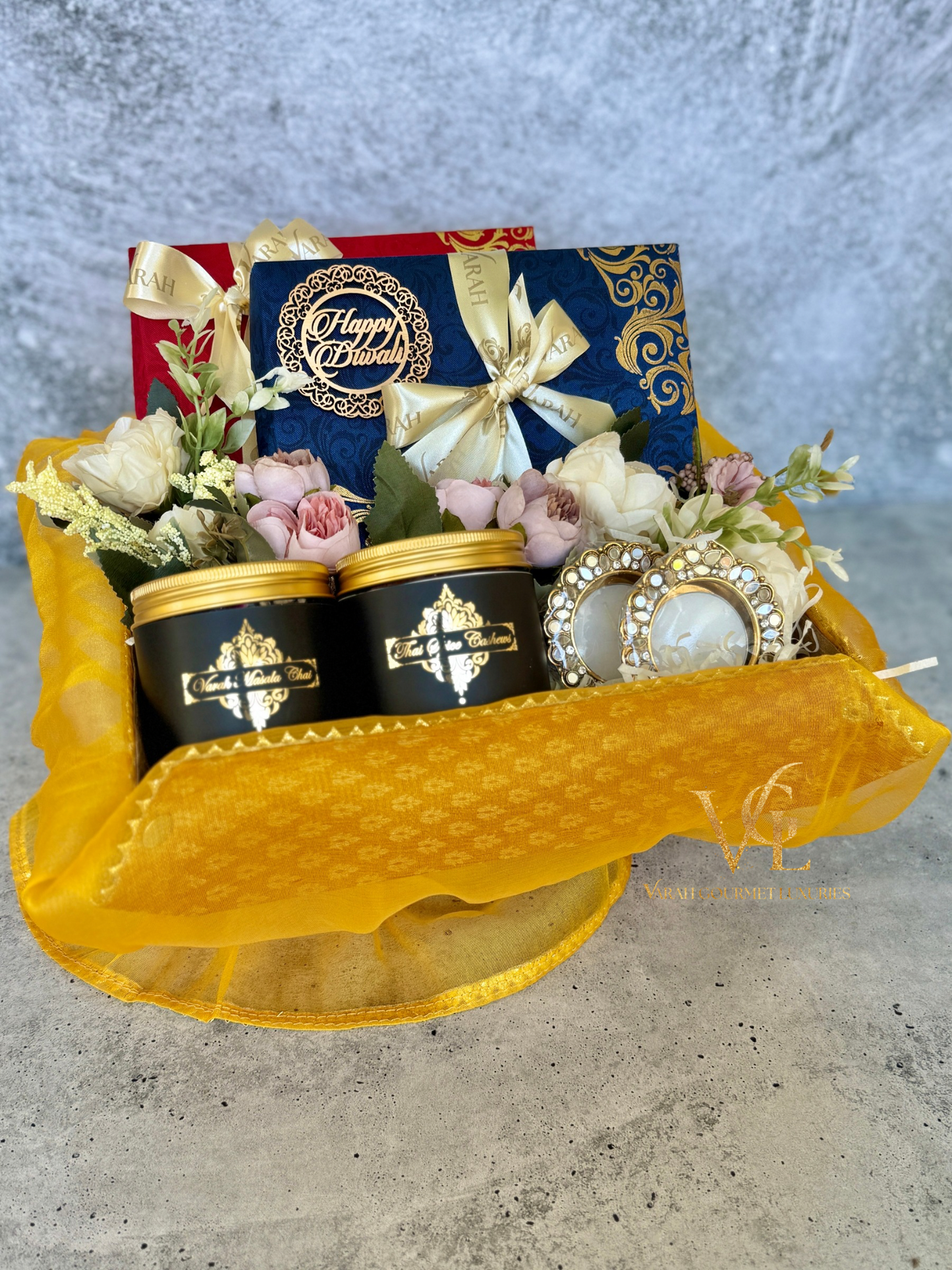 Gold Diwali Gourmet Gift Hamper