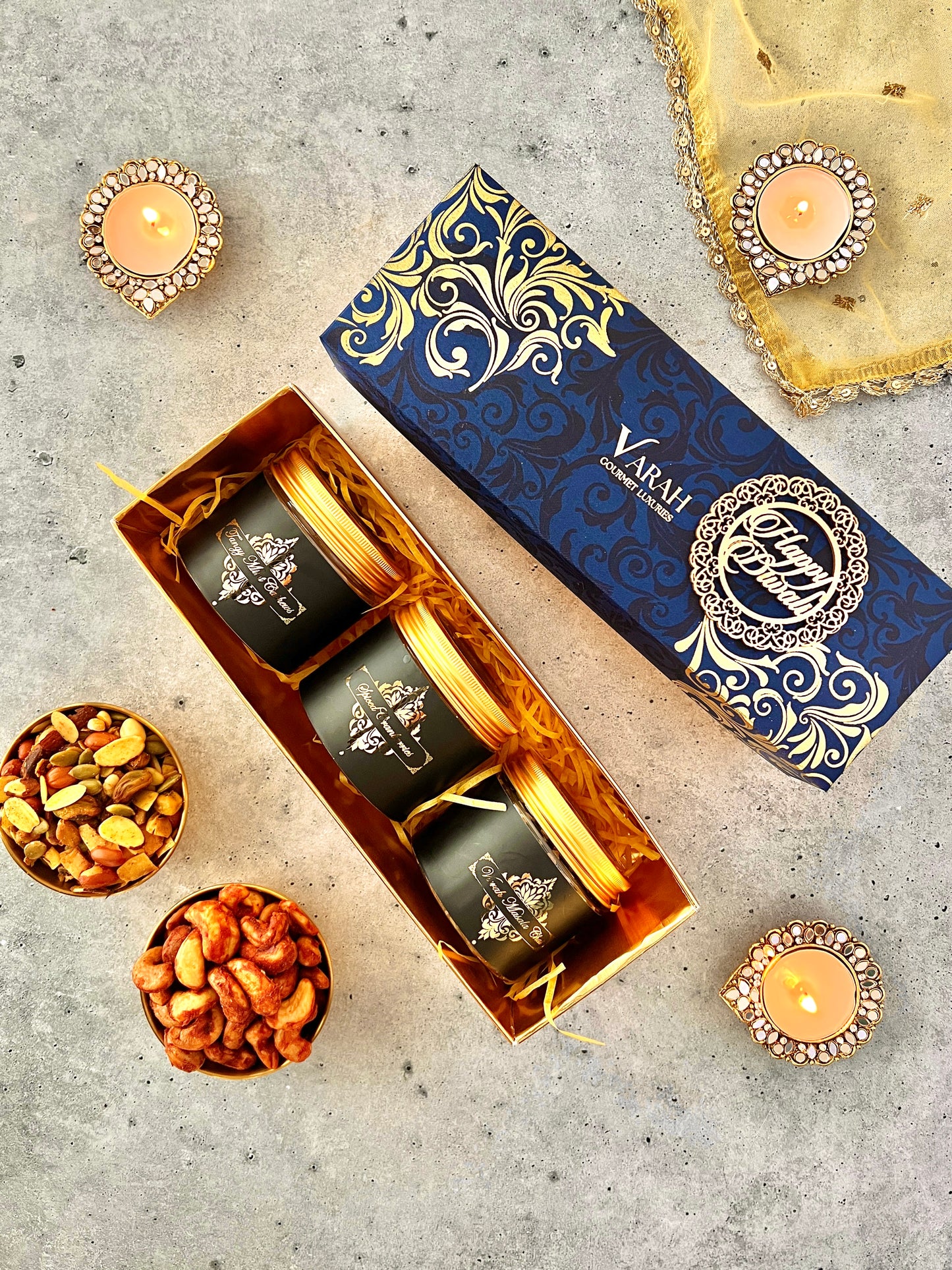 Trilogy - 3 Jar Diwali Gourmet Gift Box