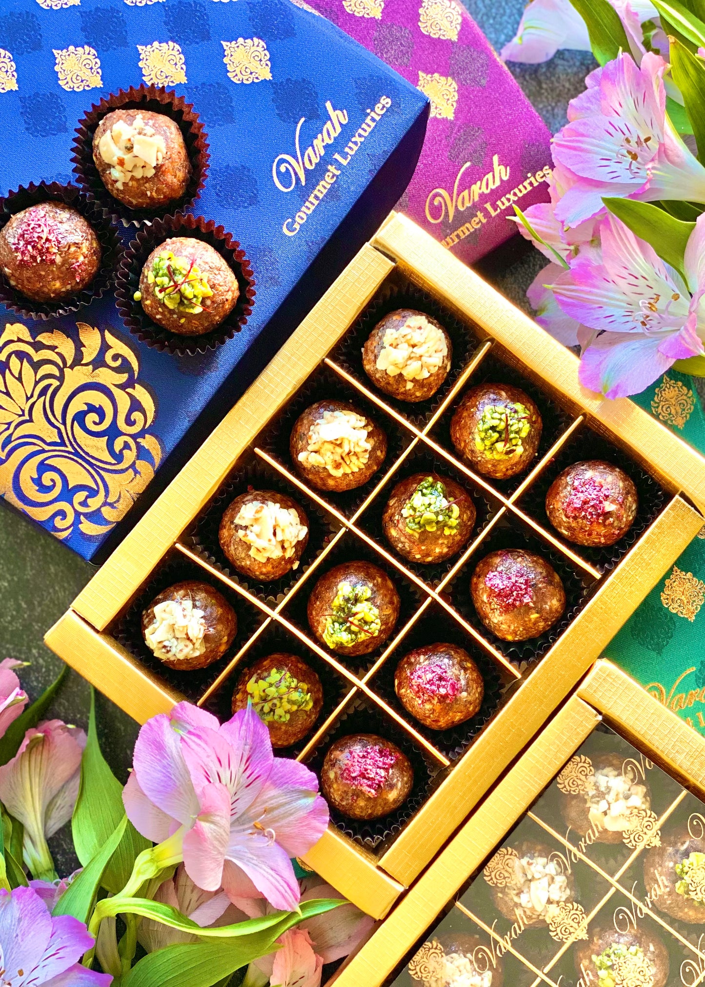 Kesariya Gourmet Diwali Hamper - In a Keepsake Jewelry Box