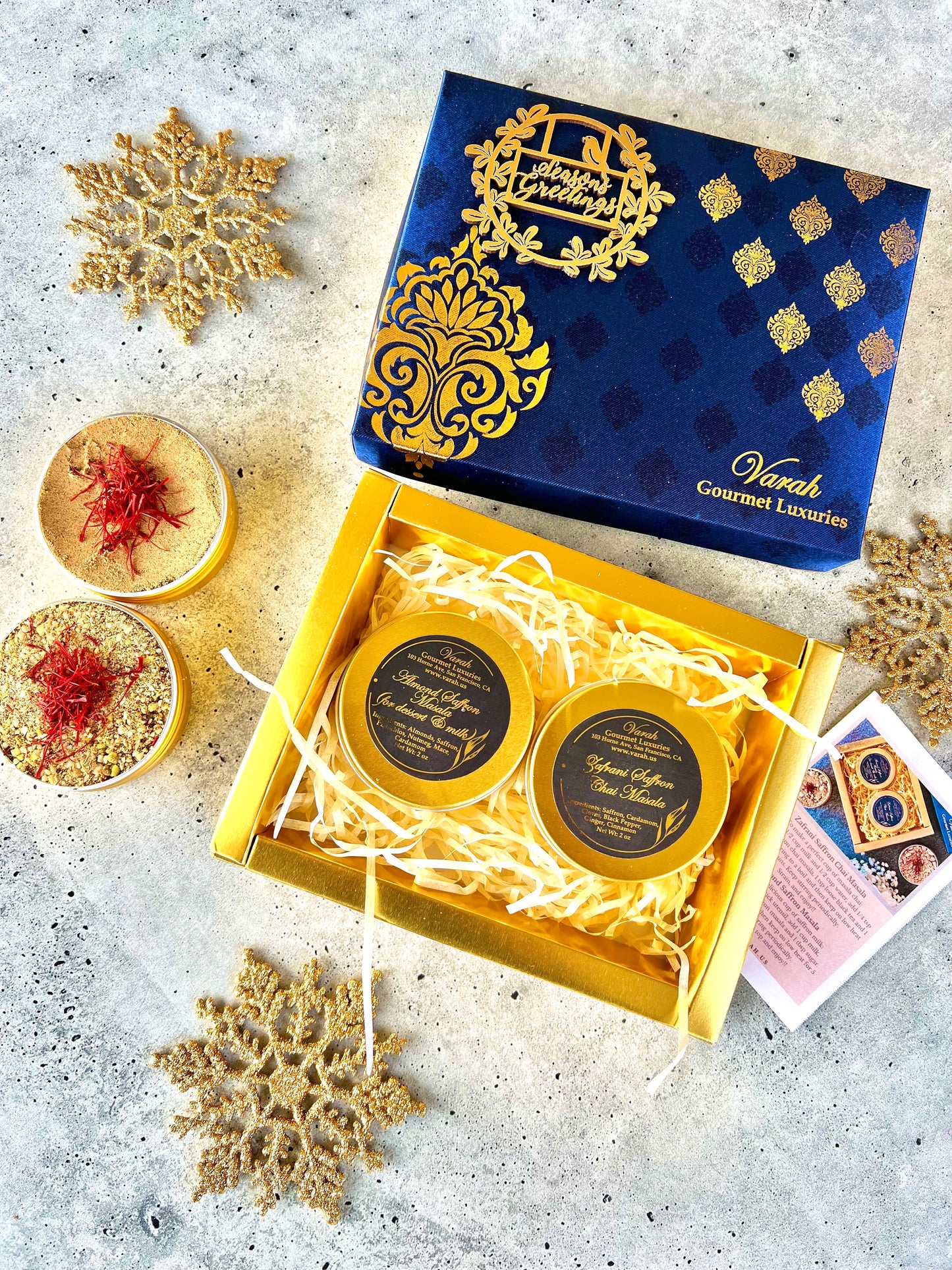 Saffron Spice Blends - Holiday Gourmet Gift Box