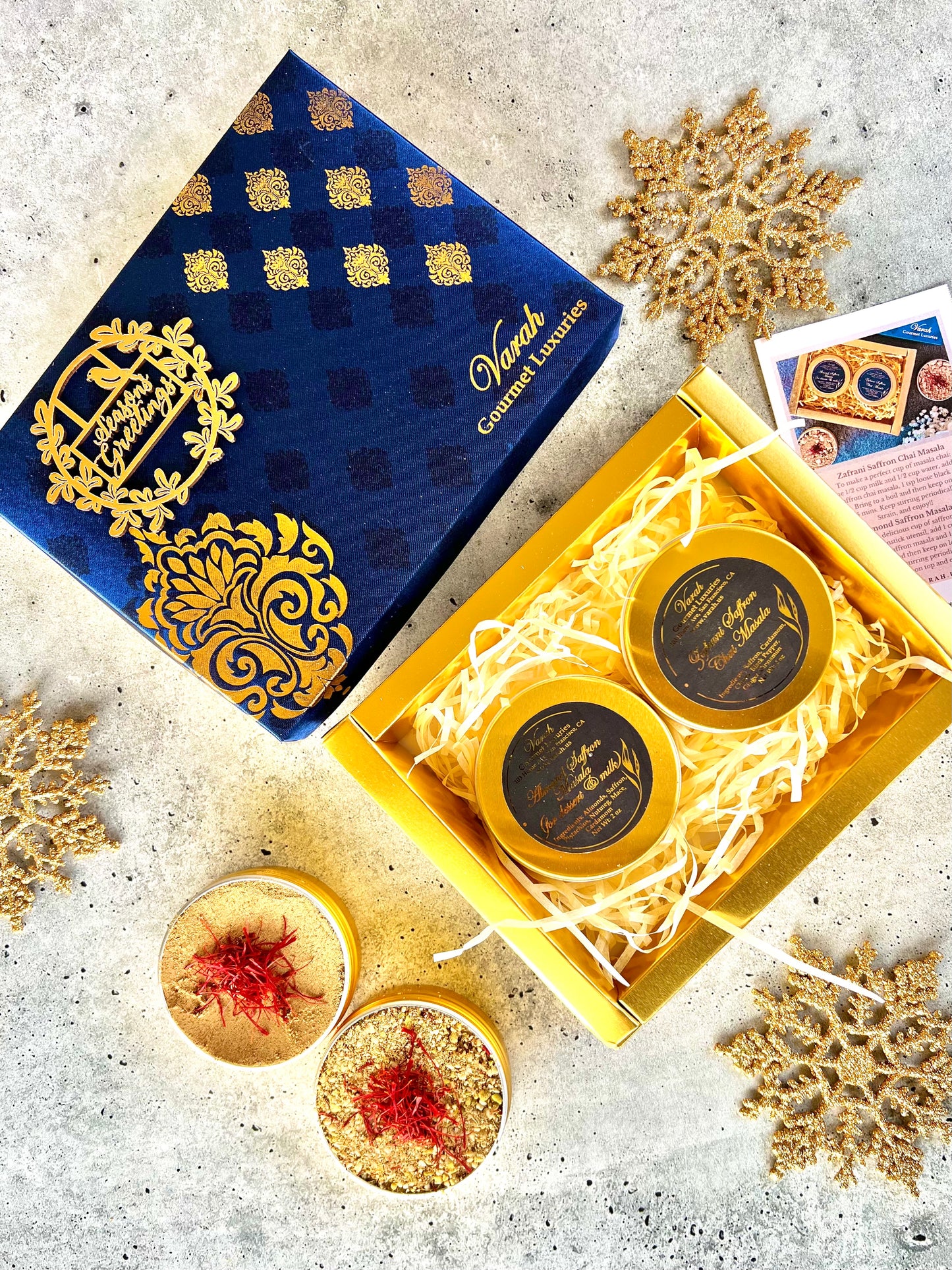Saffron Spice Blends - Holiday Gourmet Gift Box
