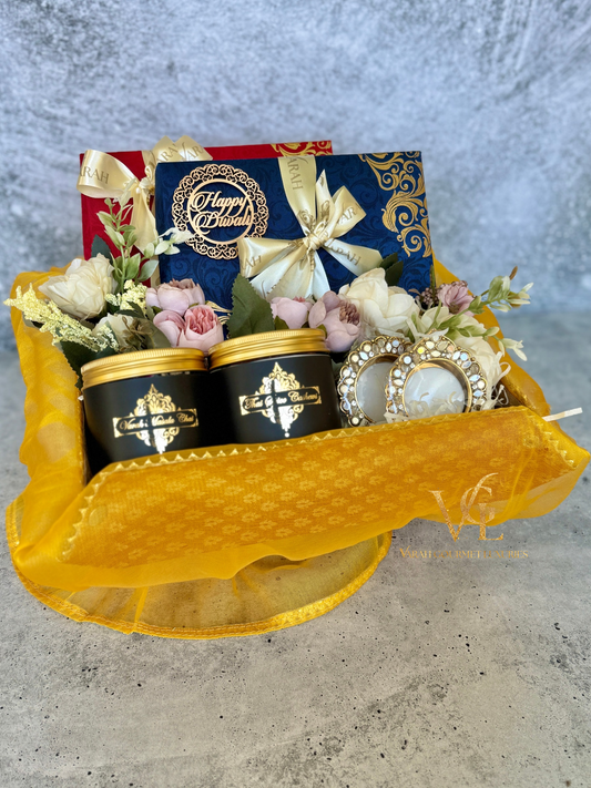 Gold Diwali Gourmet Gift Hamper